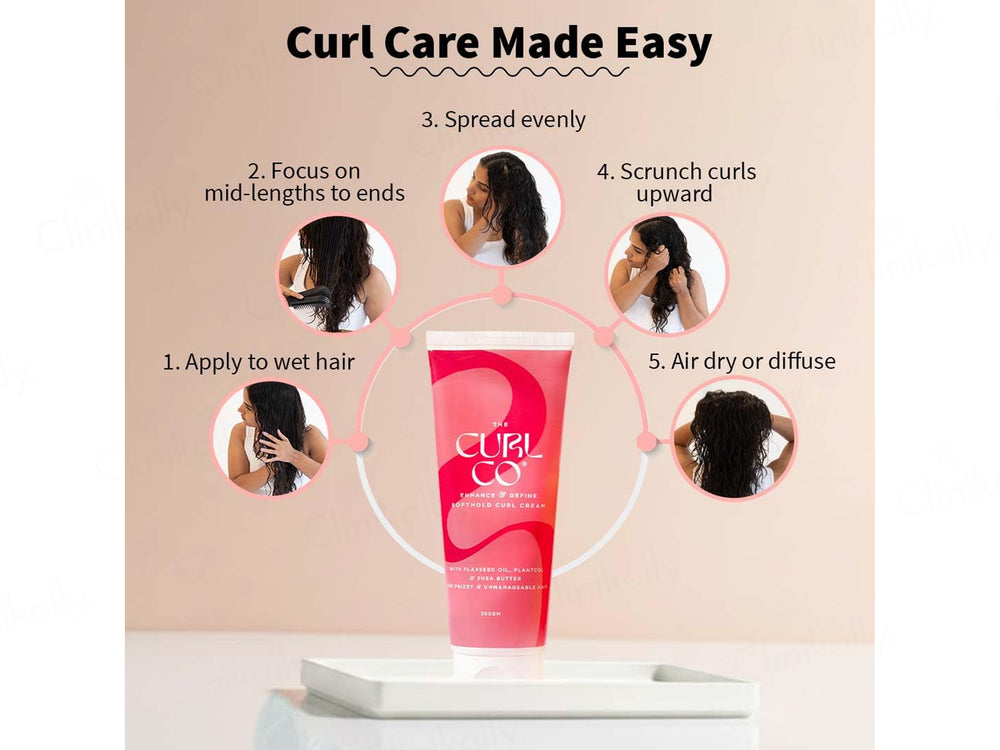 The Curl Co Enhance & Define Softhold Curl Cream