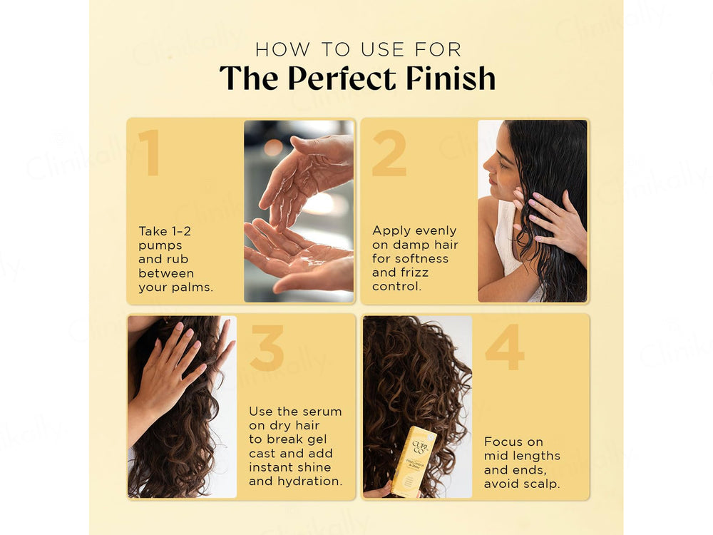 The Curl Co Frizz Control & Shine Hair Serum