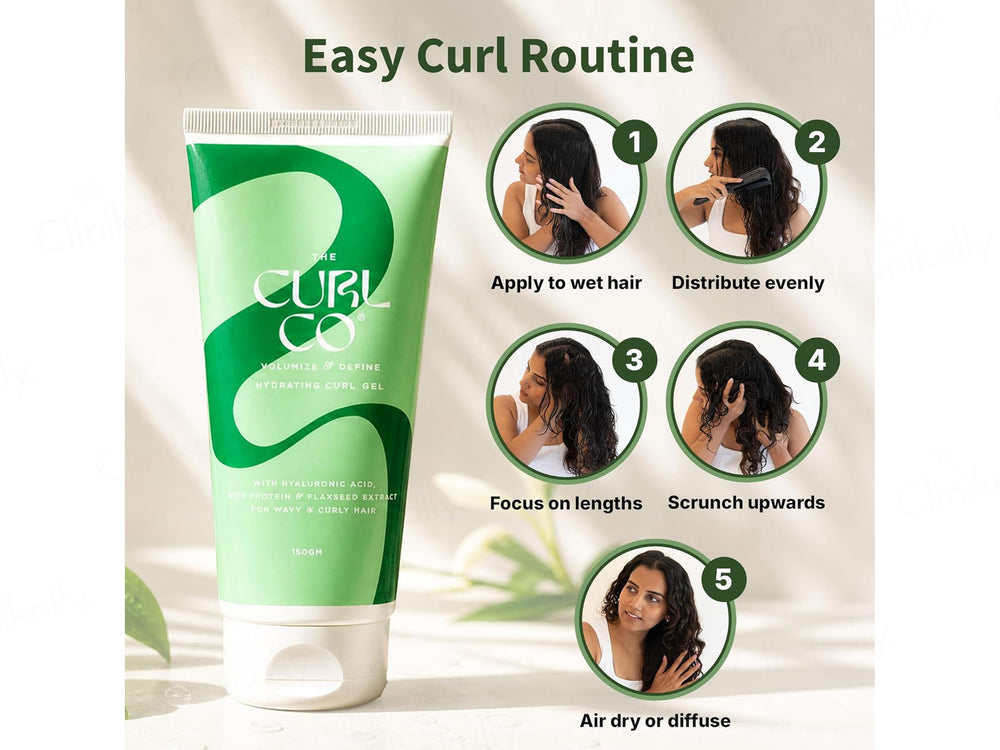 The Curl Co Volumize & Define Hydrating Curl Gel