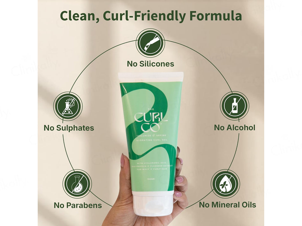 The Curl Co Volumize & Define Hydrating Curl Gel
