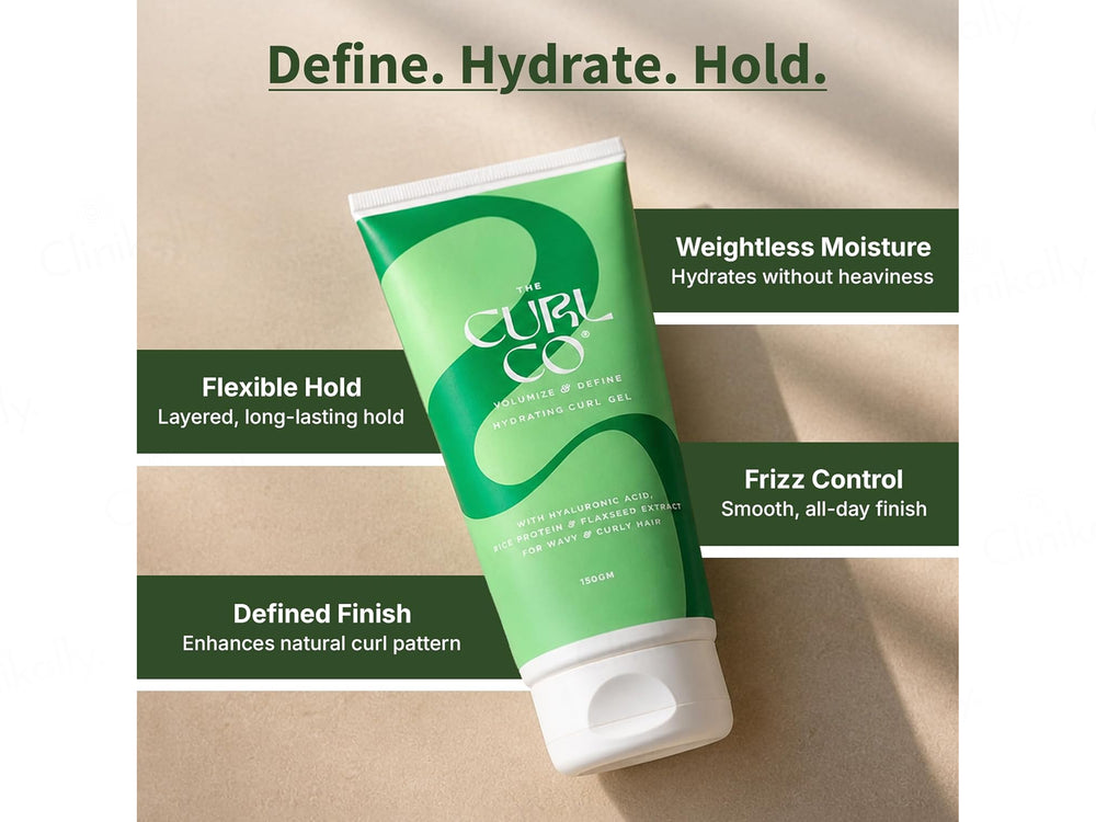 The Curl Co Volumize & Define Hydrating Curl Gel