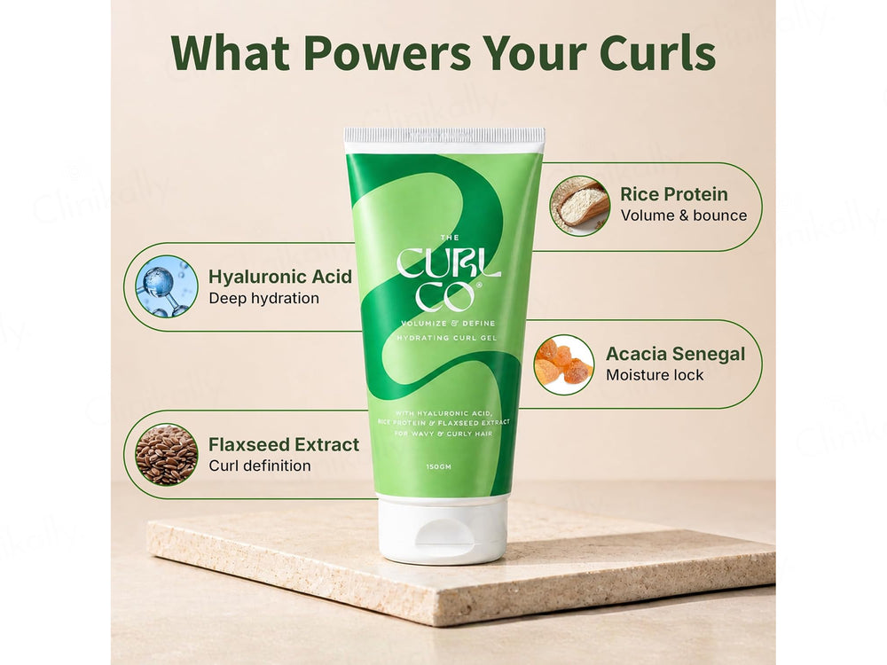 The Curl Co Volumize & Define Hydrating Curl Gel