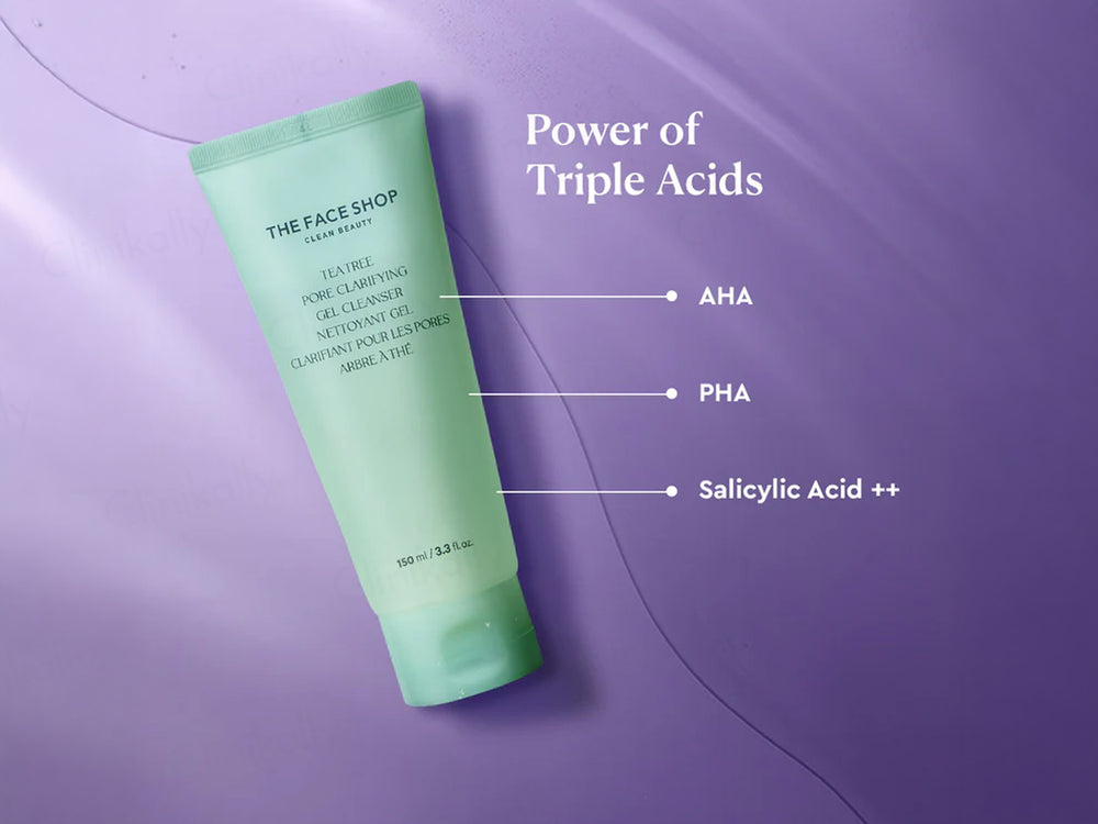 The Face Shop Tea Tree Pore Clarifying Gel Cleanser