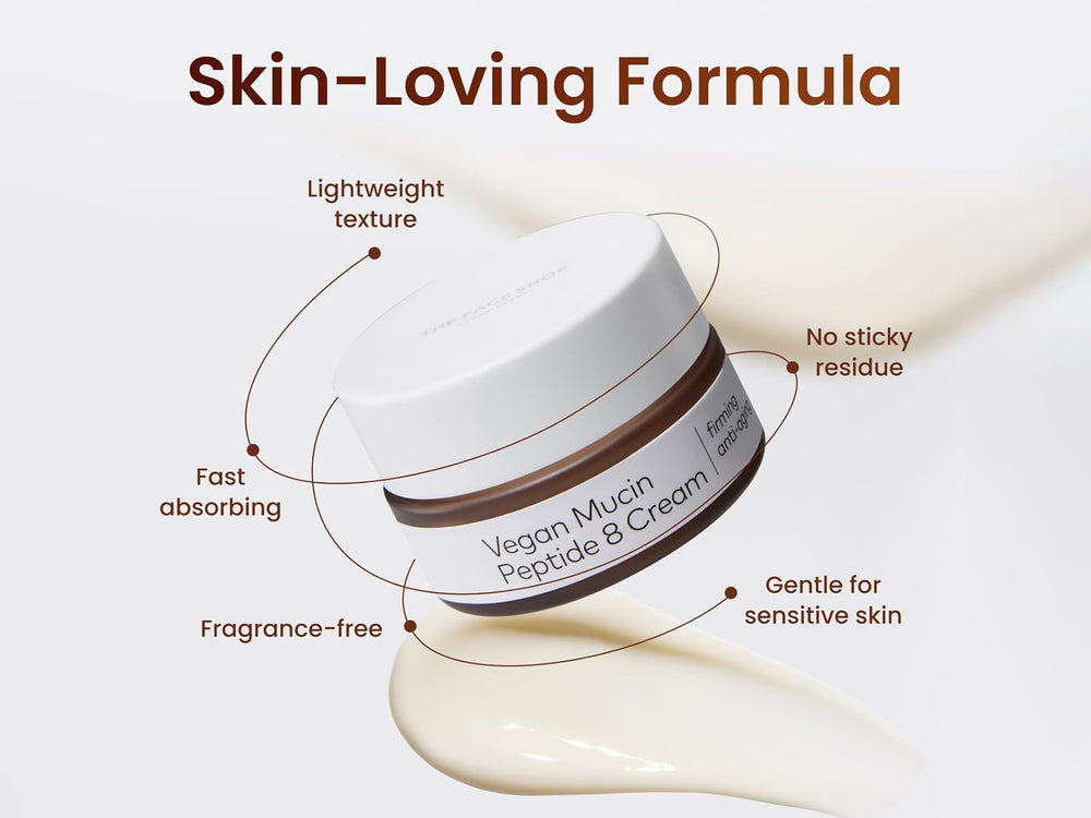 The Face Shop Alltimate Vegan Mucin Peptide 8 Firming & Anti-Aging Cream