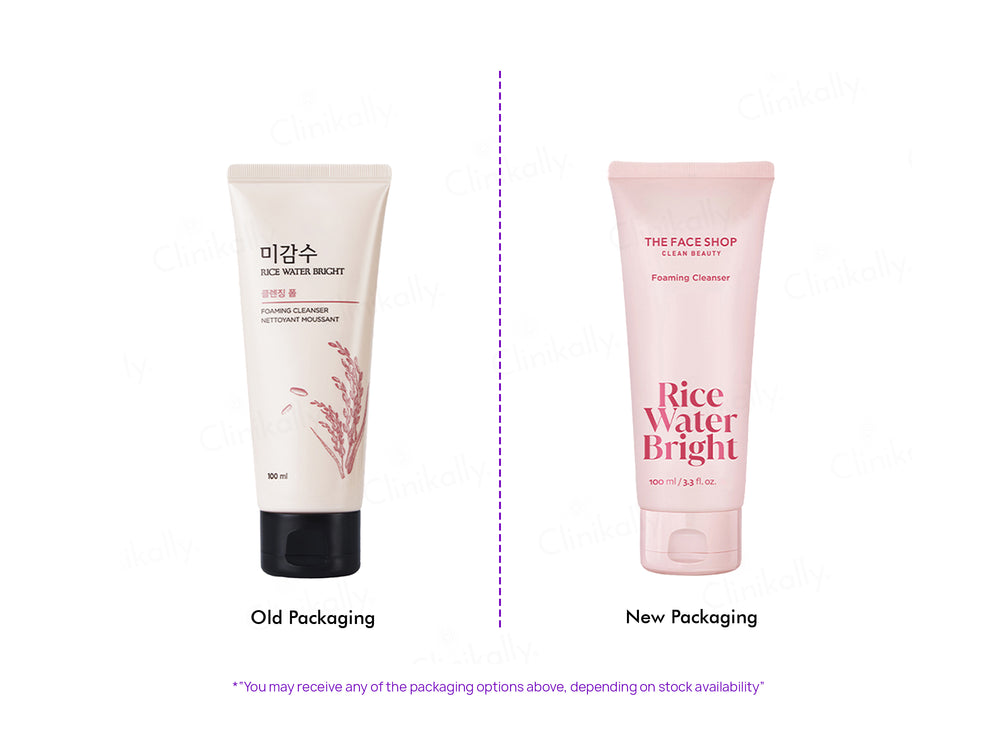 The Face Shop Rice Water Bright Foaming Cleanser