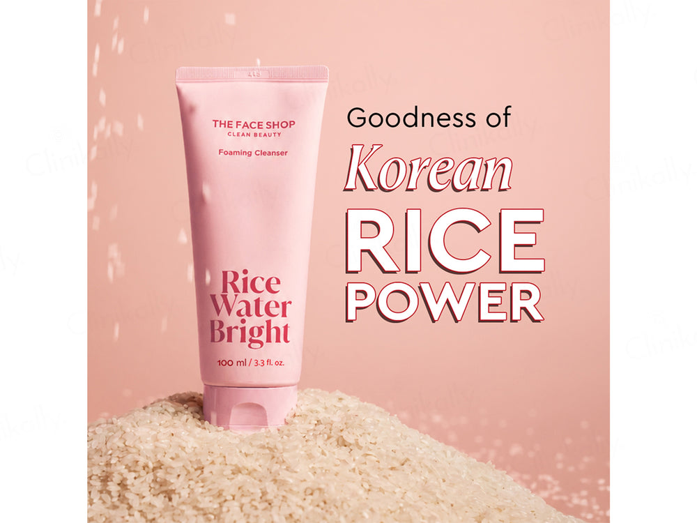 The Face Shop Rice Water Bright Foaming Cleanser