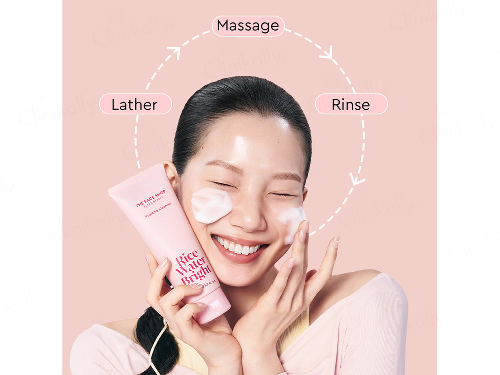 The Face Shop Rice Water Bright Foaming Cleanser