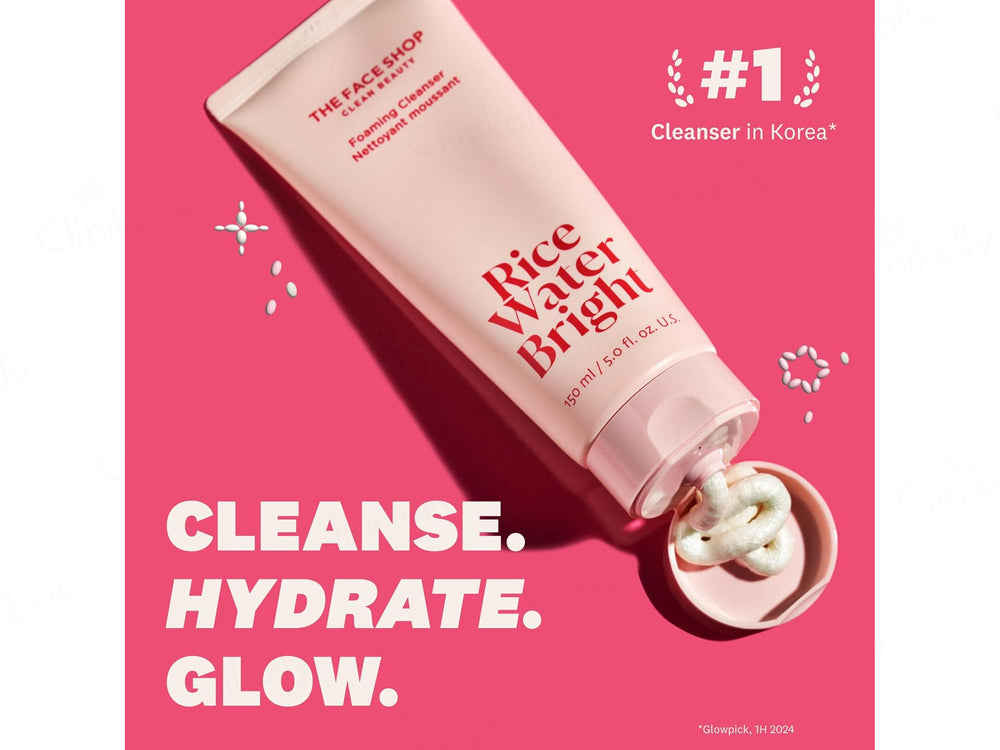 The Face Shop Rice Water Bright Foaming Cleanser