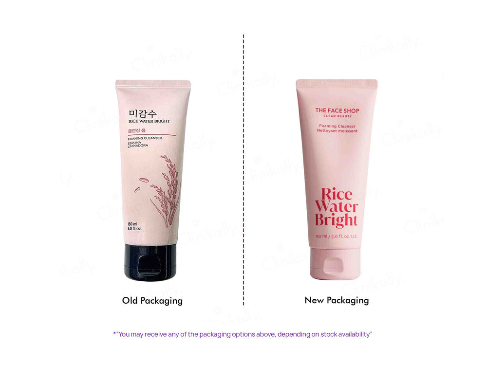 The Face Shop Rice Water Bright Foaming Cleanser