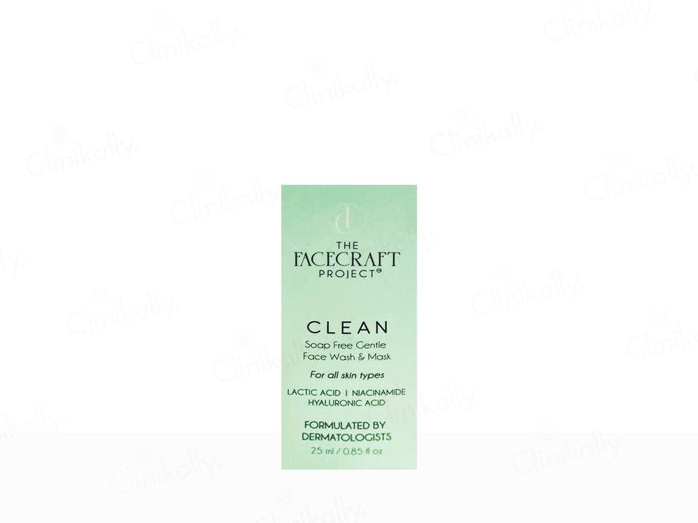 The Facecraft Project Clean Gentle Face Wash & Mask
