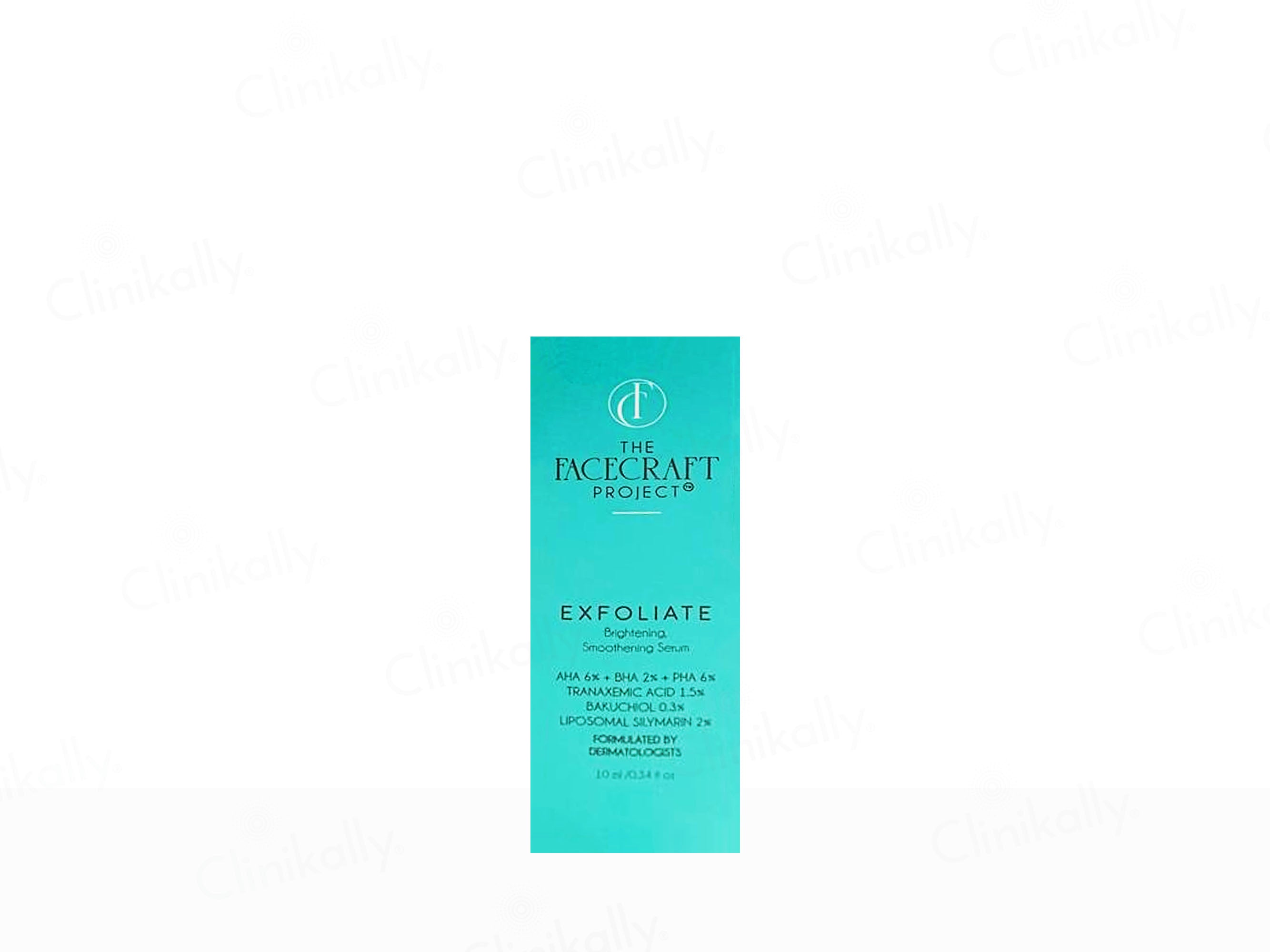 The Facecraft Project Exfoliate Brightening Smoothening Depigmentation Serum