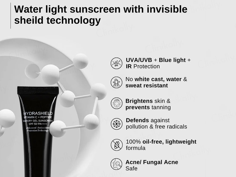 The FormulaRx Hydrashield Vitamin C + Peptide Watery Gel Sunscreen