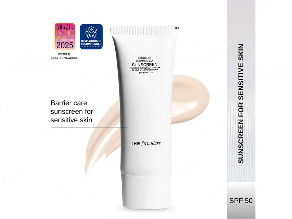 The FormulaRx Sun Relief Ceramide Silk Hydrating Sunscreen