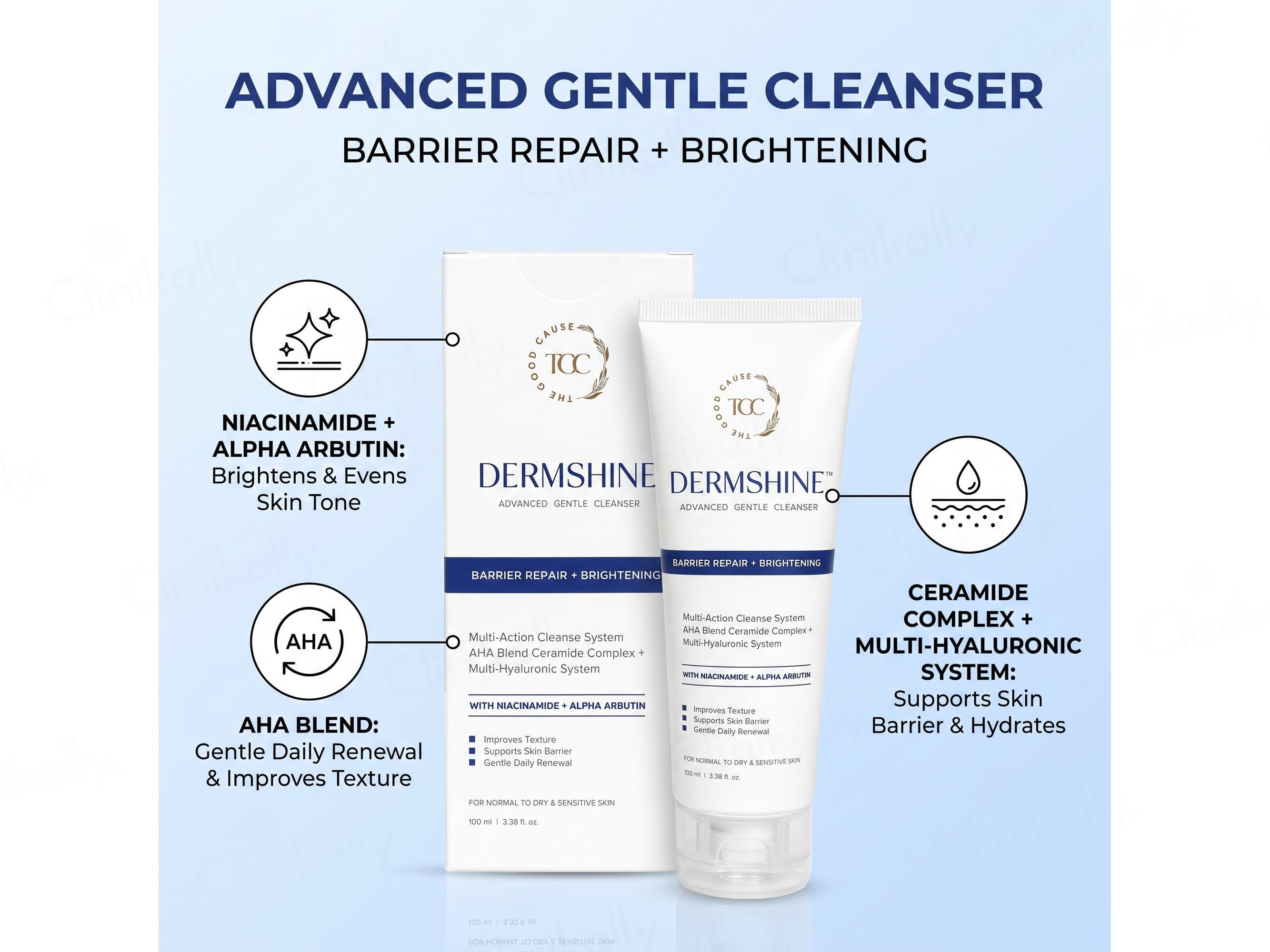 The Good Cause Dermshine Advanced Gentle Cleanser