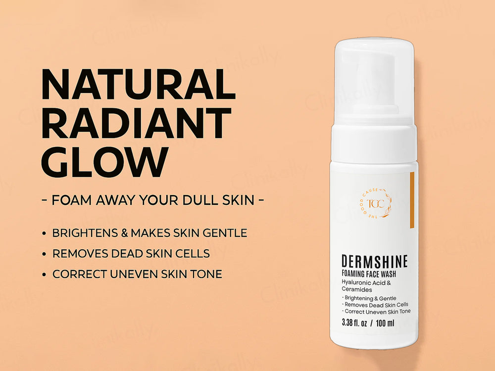 The Good Cause Dermshine Foaming Face Wash