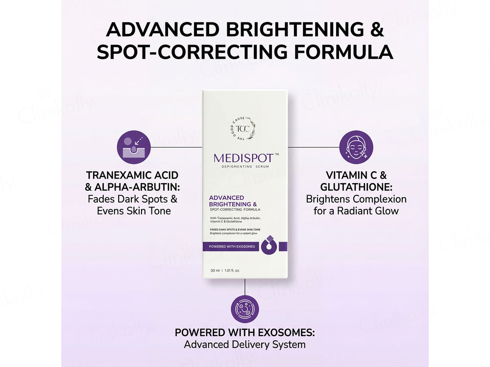 The Good Cause Medispot Advanced Brightening & Depigmenting Face Serum