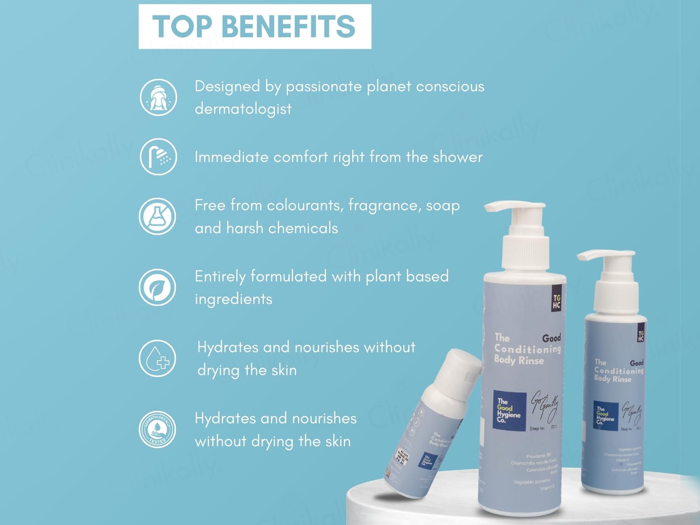 The Good Hygiene Co. Conditioning Body Rinse For Sensitive Skin