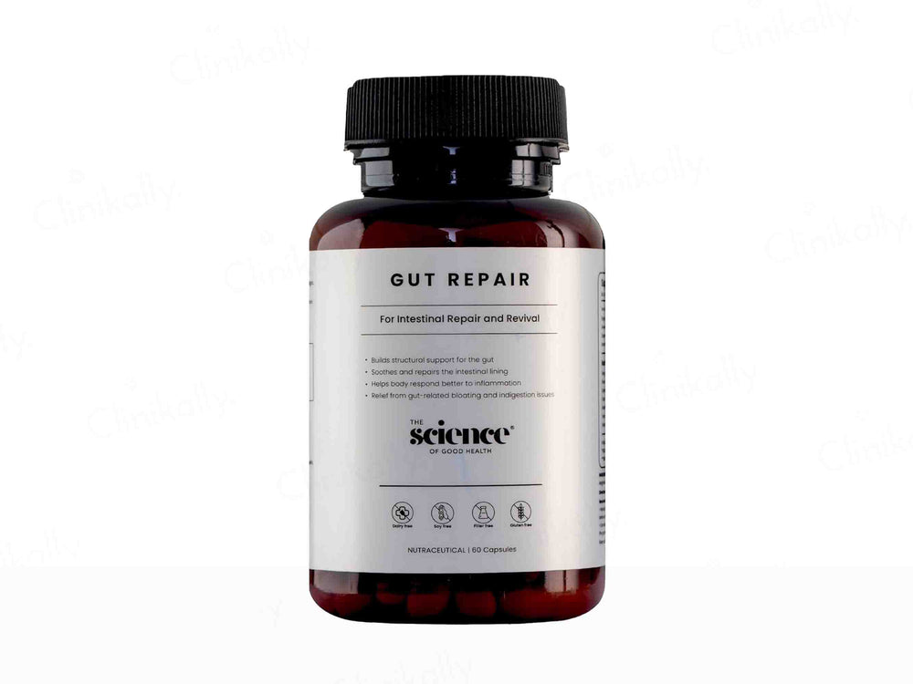 The Science Of Good Health Gut Repair Nutraceutical Capsule