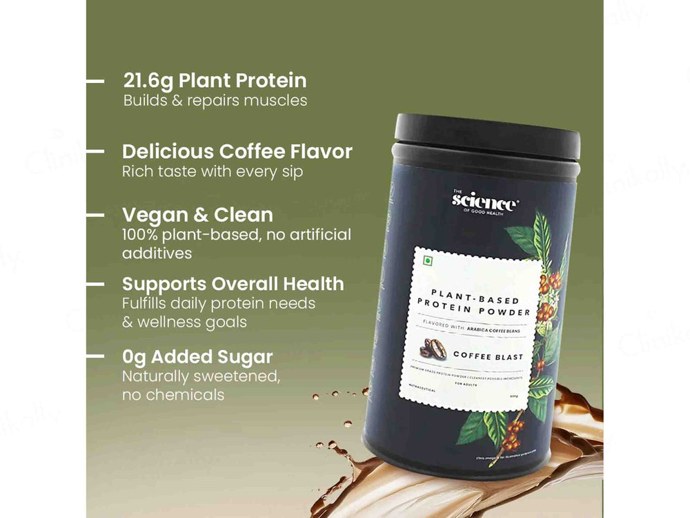 The Science Of Good Health Plant-Based Protein Powder