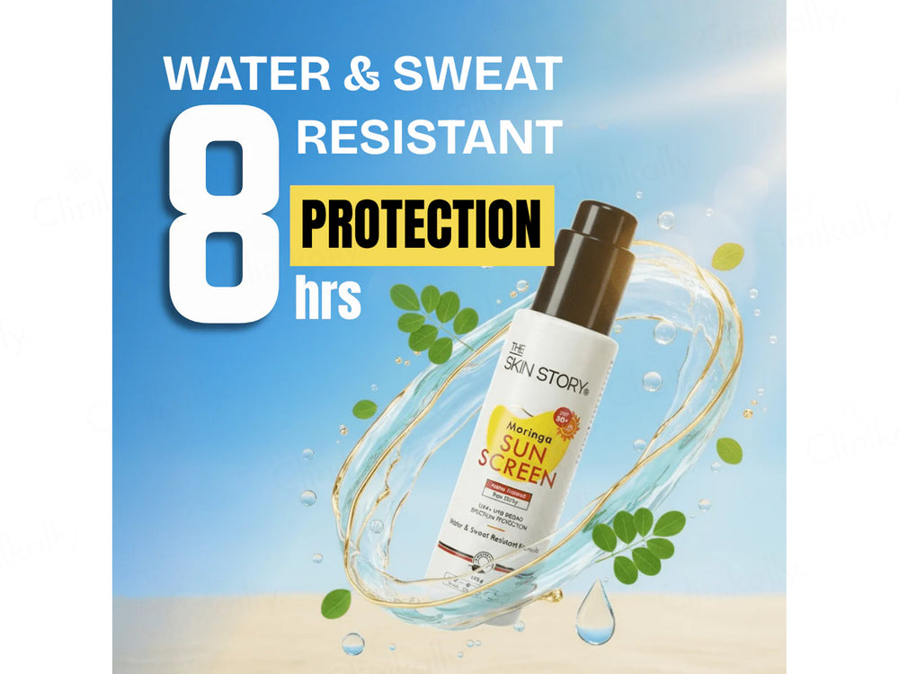 The Skin Story Moringa Non Sticky Matte Finished Face Sunscreen SPF 50+ PA+++