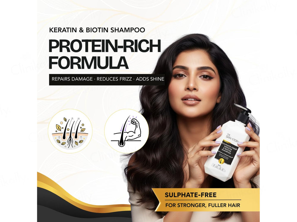 The Skin Story Sulphate Free Keratin & Biotin Shampoo