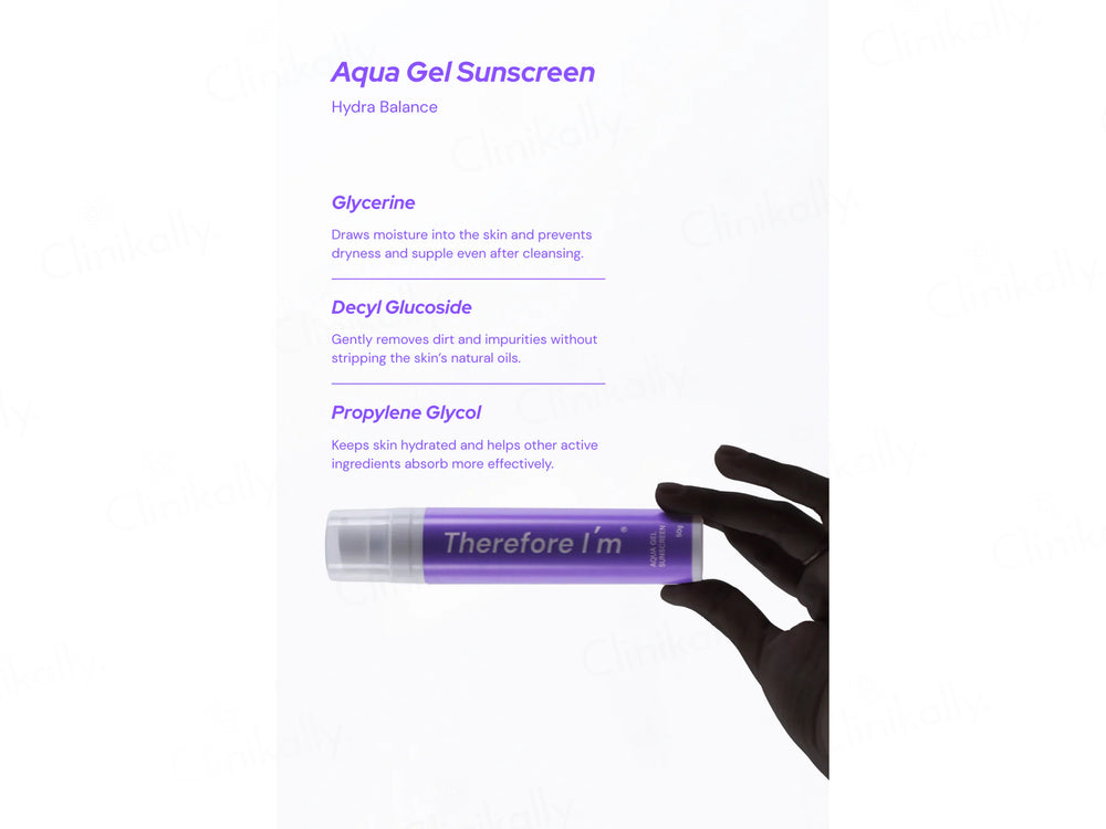 Therefore I'm Aqua Gel Sunscreen SPF 50 PA+++