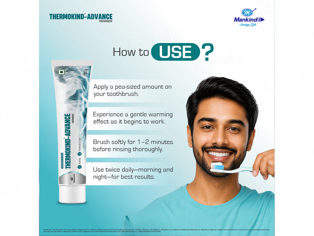 Thermokind-Advance Foaming Toothpaste For Sensitive Teeth