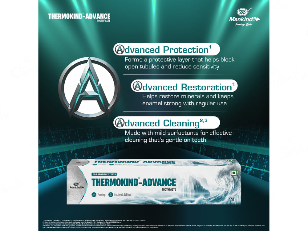 Thermokind-Advance Foaming Toothpaste For Sensitive Teeth