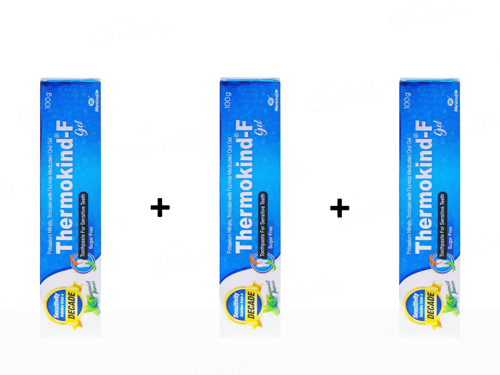 Thermokind-F Sugar Free Toothpaste Gel - Spearmint Flavour