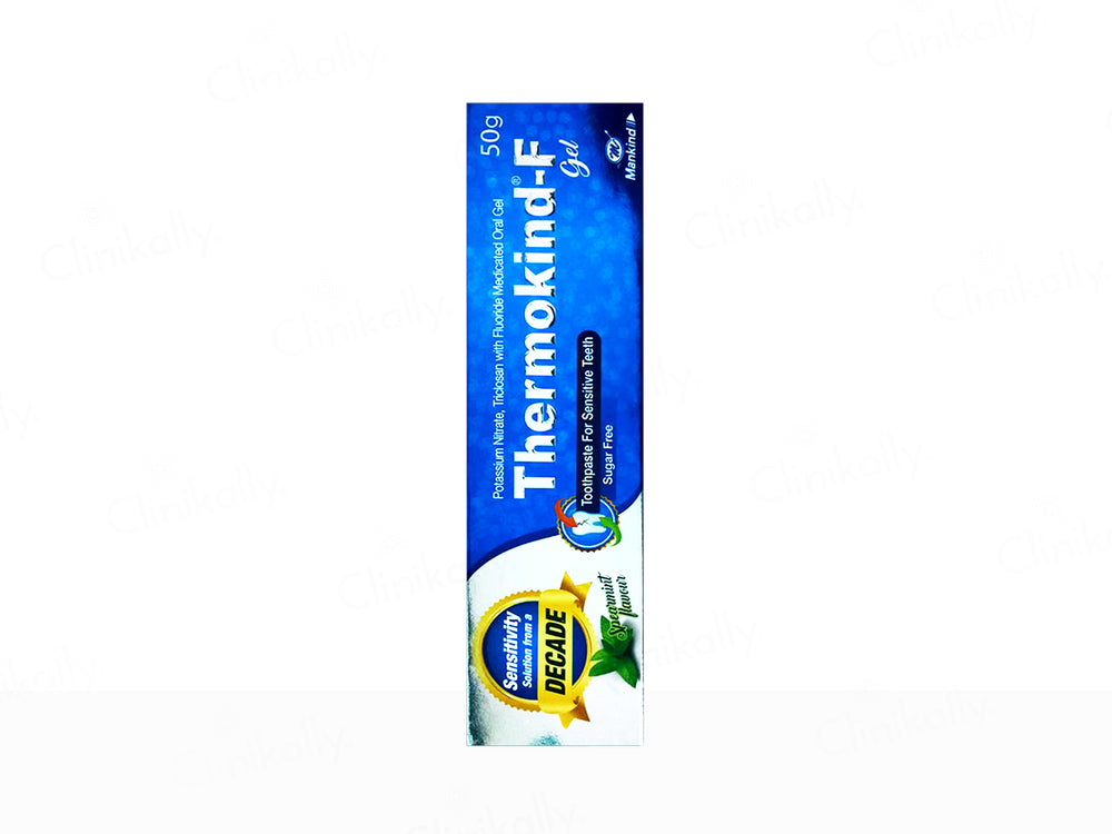 Thermokind-F Sugar Free Toothpaste Gel - Spearmint Flavour