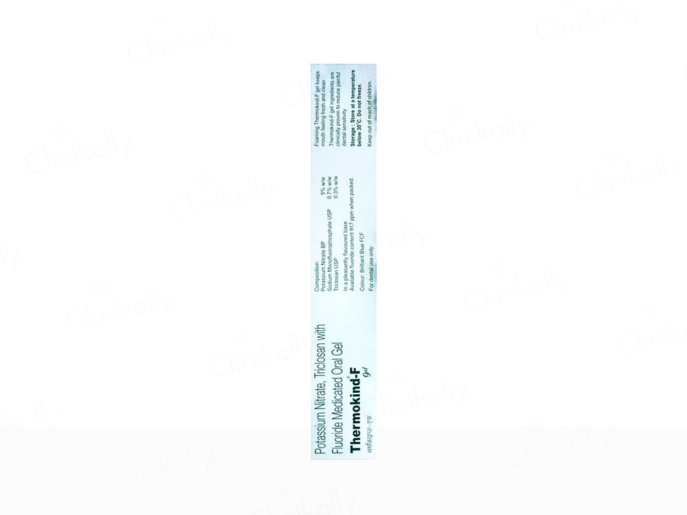Thermokind-F Sugar Free Toothpaste Gel - Spearmint Flavour