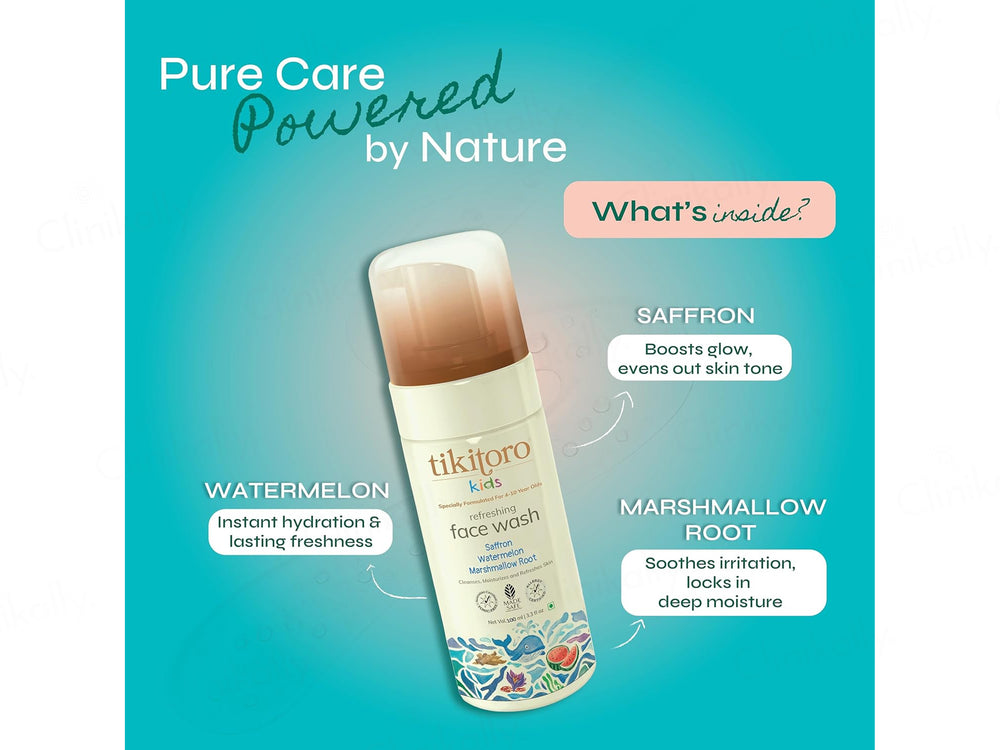 Tikitoro Kids Refreshing Face Wash