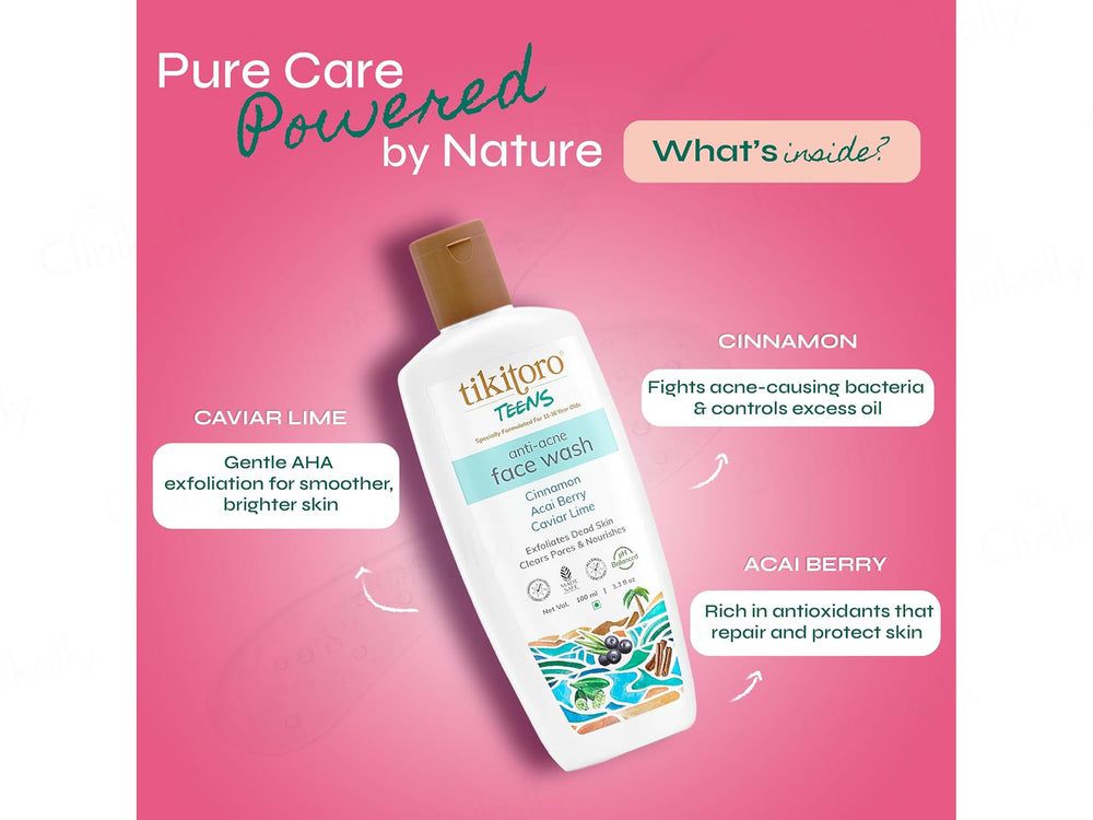 Tikitoro Teens Anti-Acne Face Wash