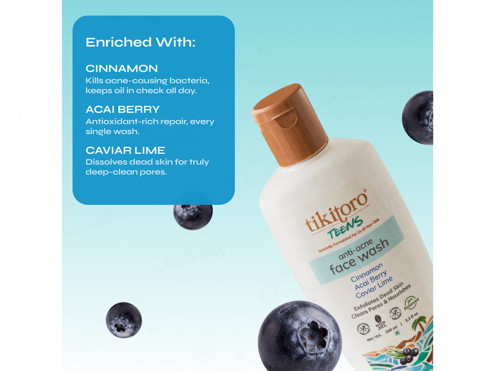 Tikitoro Teens Anti-Acne Face Wash