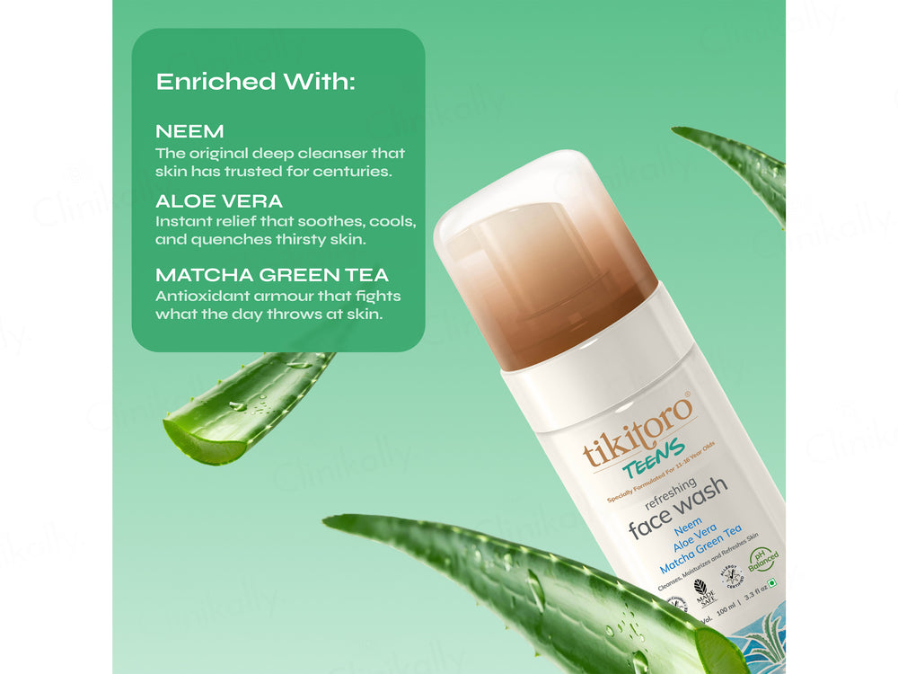 Tikitoro Teens Refreshing Face Wash