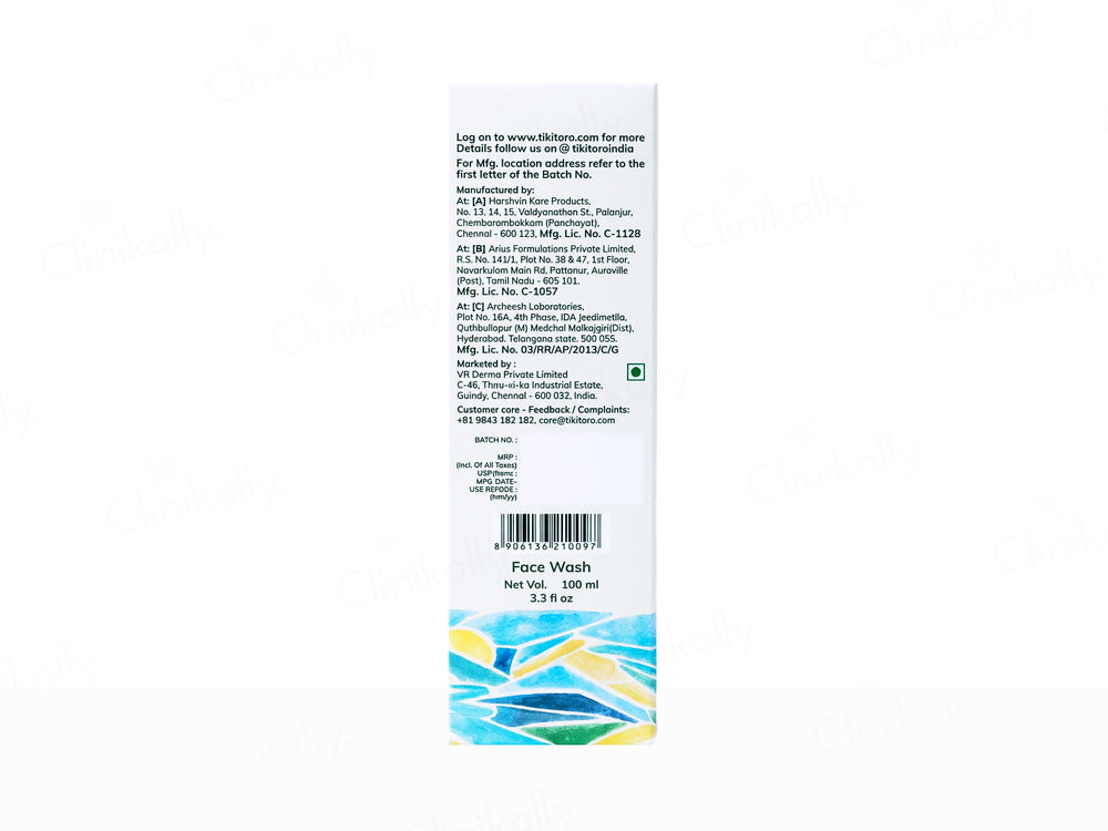 Tikitoro Teens Refreshing Face Wash