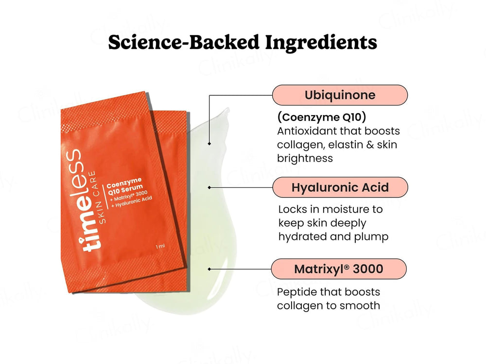 Timeless Skin Care Coenzyme Q10 Face Serum