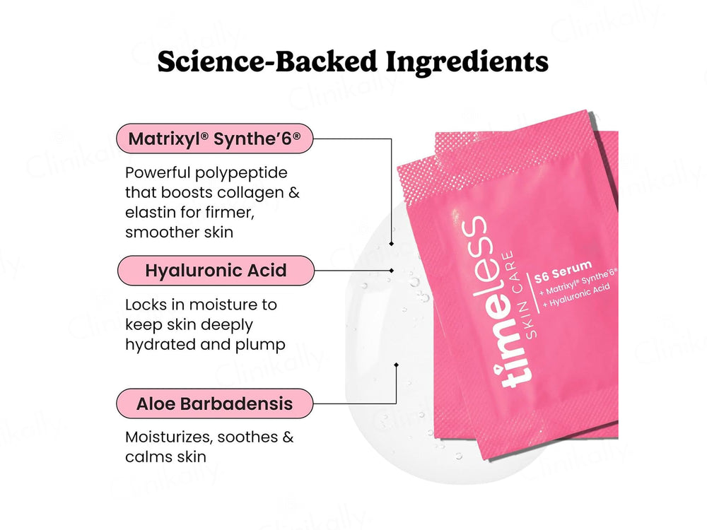 Timeless Skin Care Matrixyl Synthe’6 Face Serum