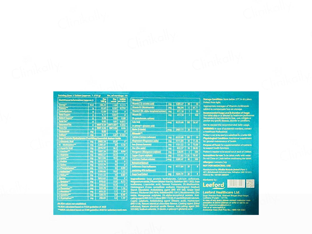 Tinfal-Max Nutraceutical Tablet