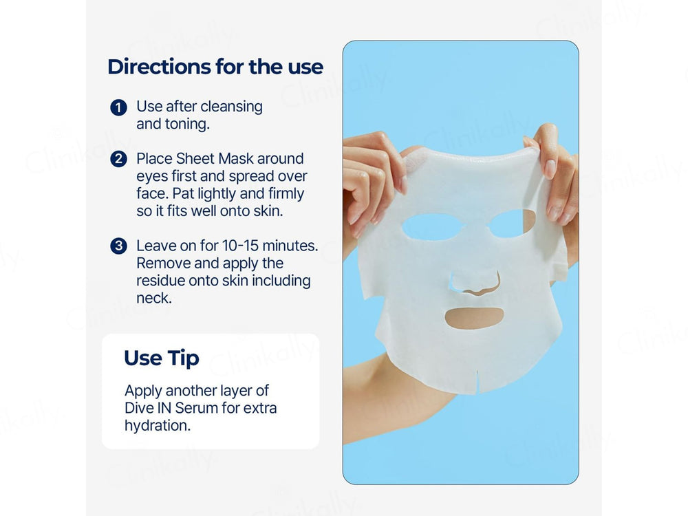Torriden Dive In Face Sheet Mask