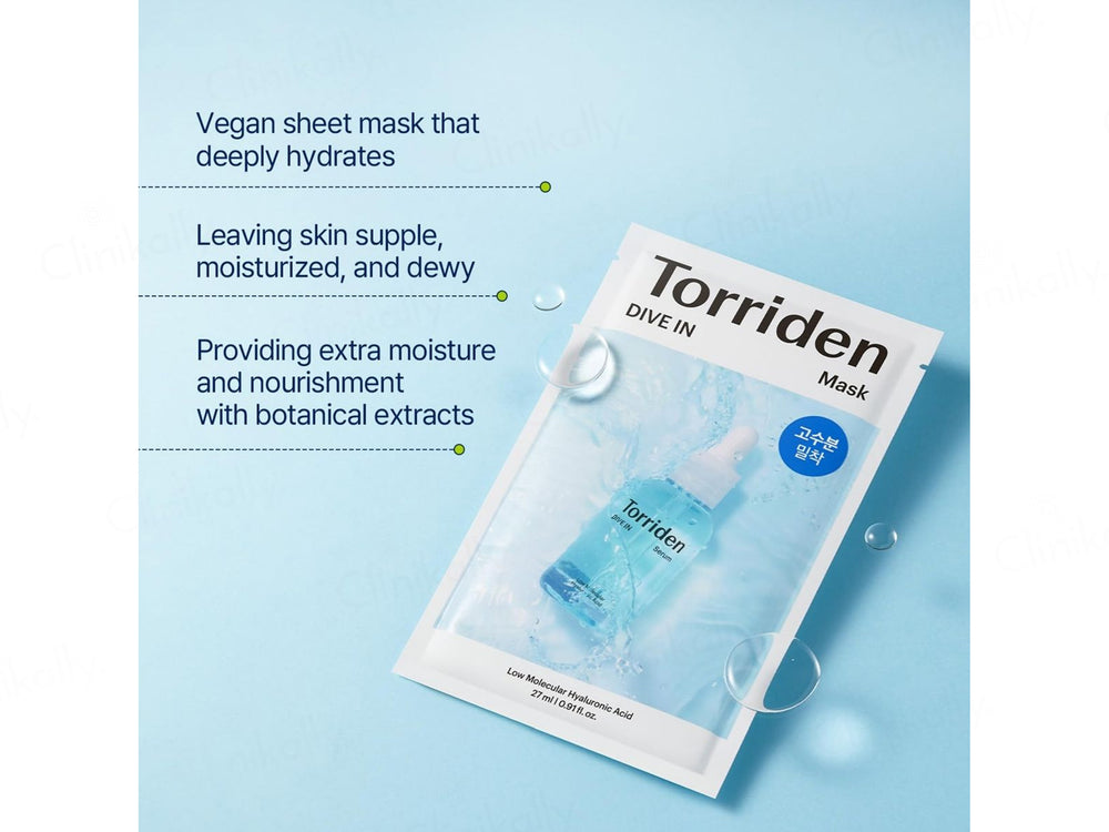 Torriden Dive In Face Sheet Mask