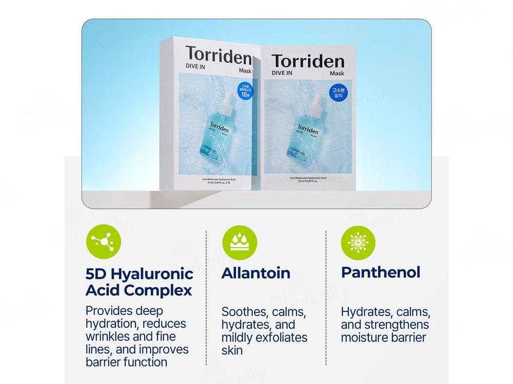 Torriden Dive In Face Sheet Mask