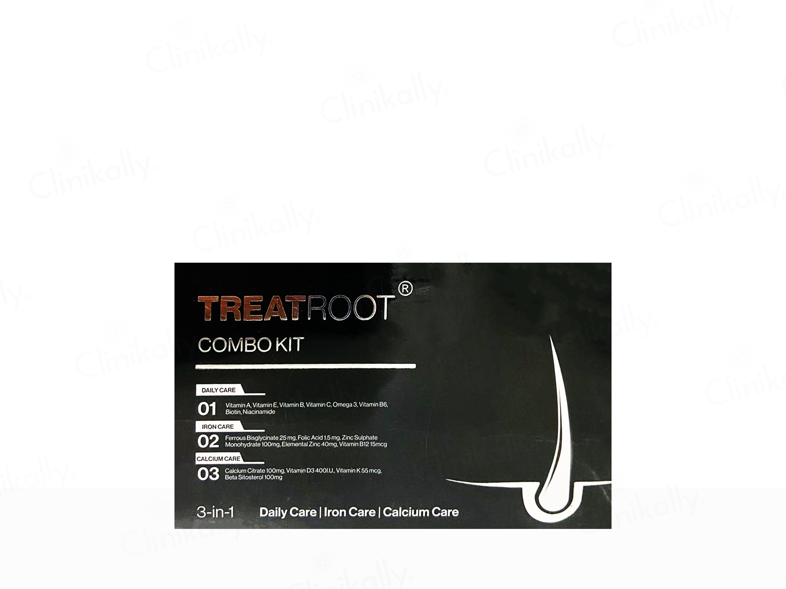 Treatroot 3-In-1 Hair Care Combo Kit