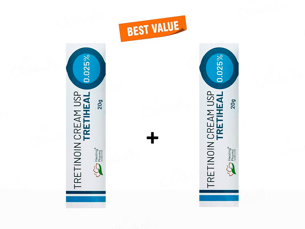 Tretiheal 0.025% Cream
