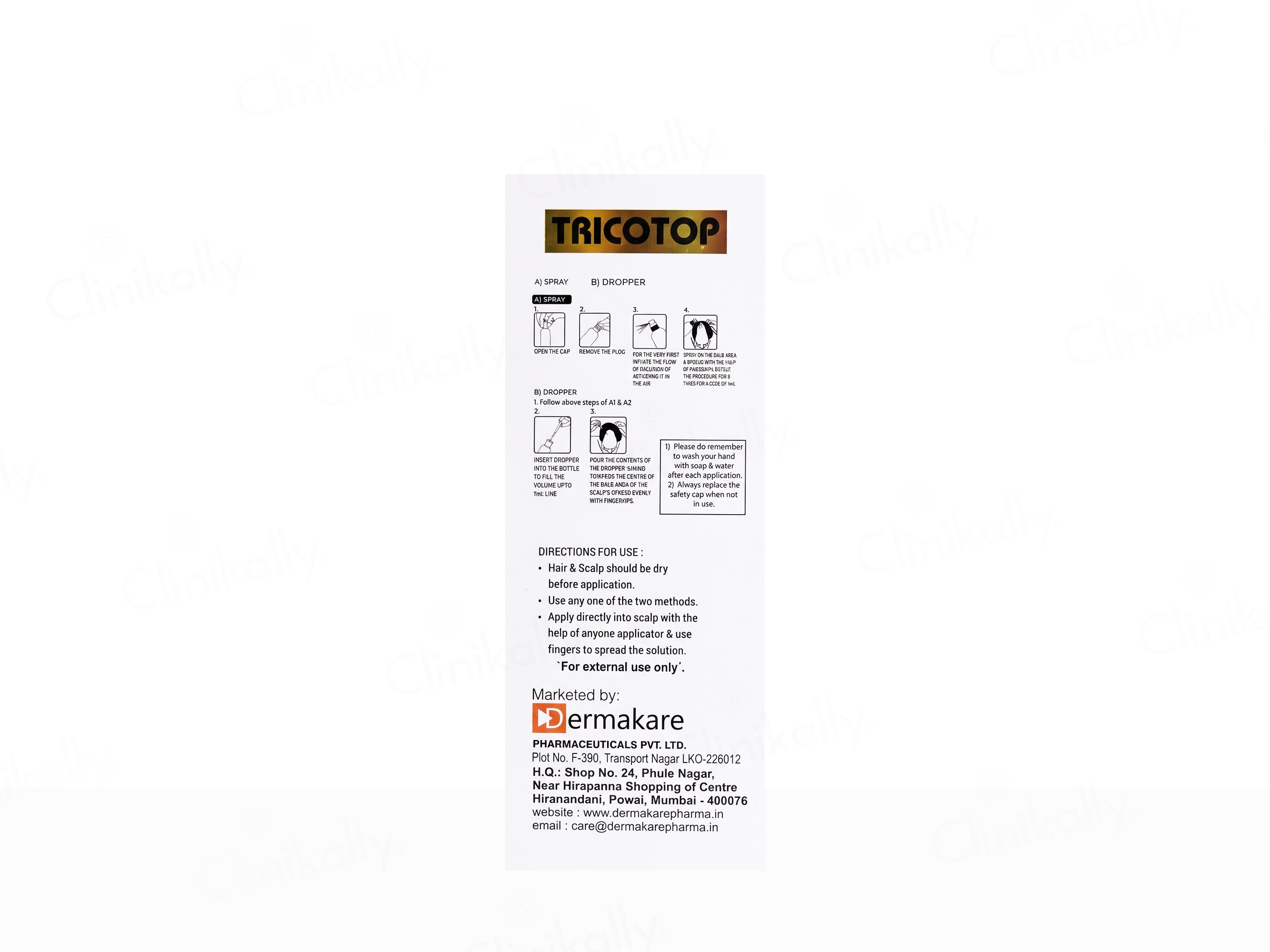 Tricotop Topical Solution