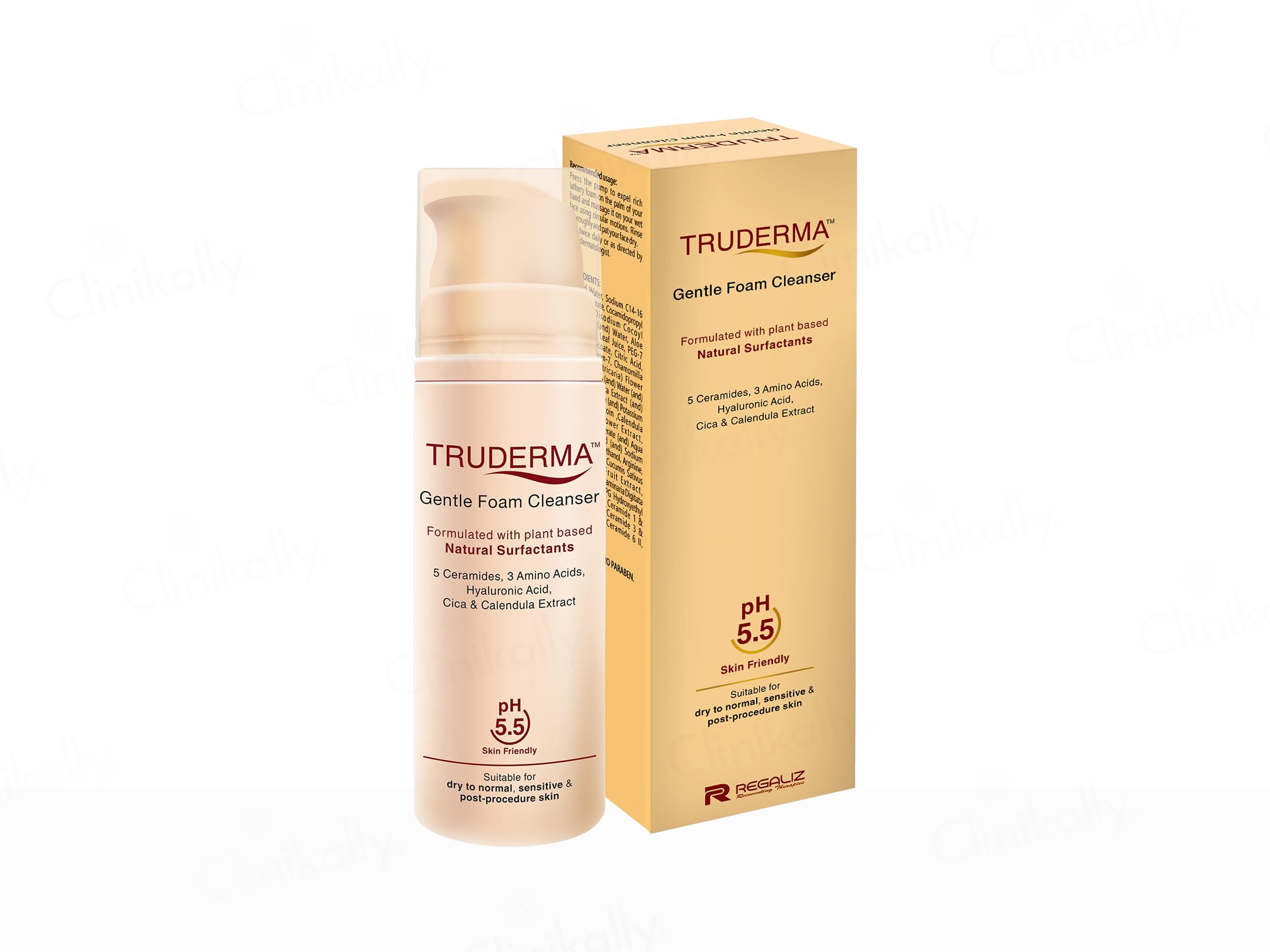 Truderma Gentle Foam Cleanser