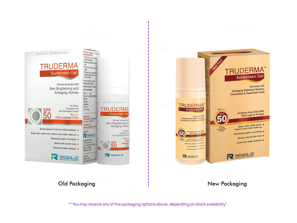 Truderma Sunscreen Gel SPF 50 PA+++