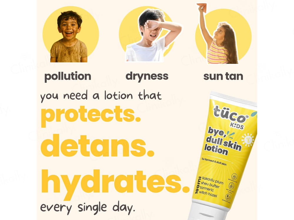 Tuco Kids Bye Dull Skin Body Lotion