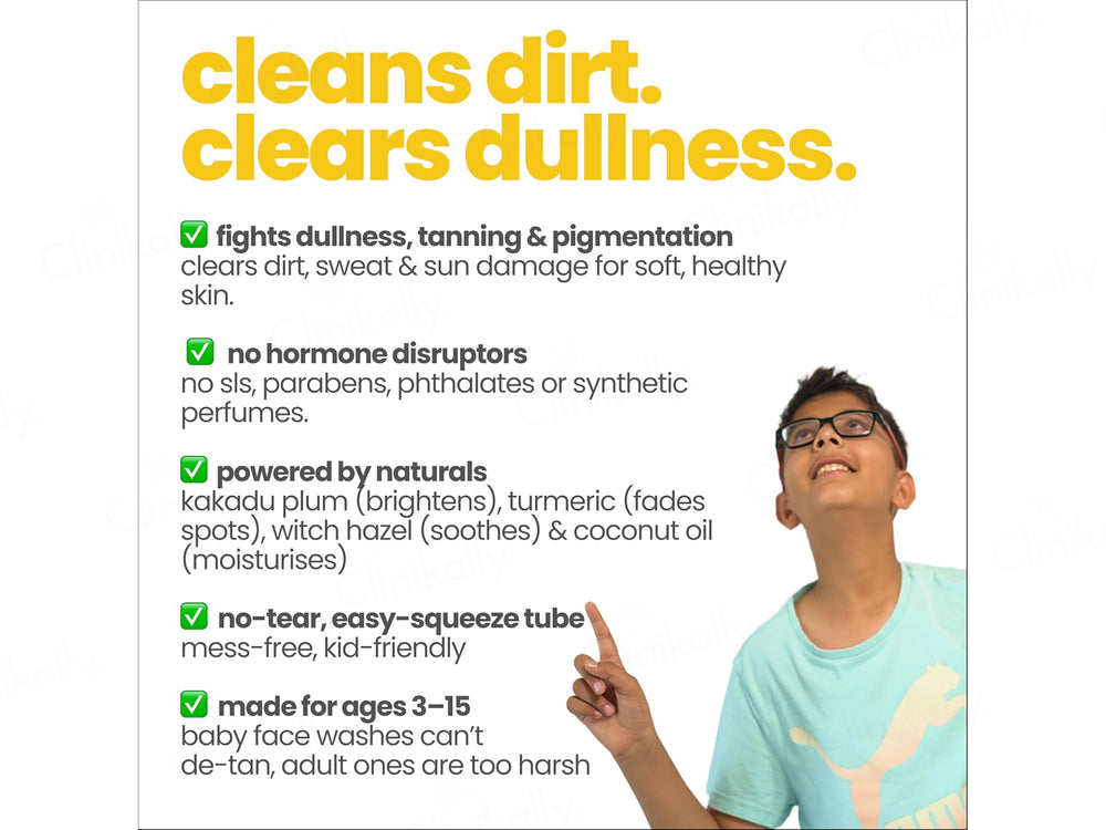 Tuco Kids Bye Dull Skin Face Wash