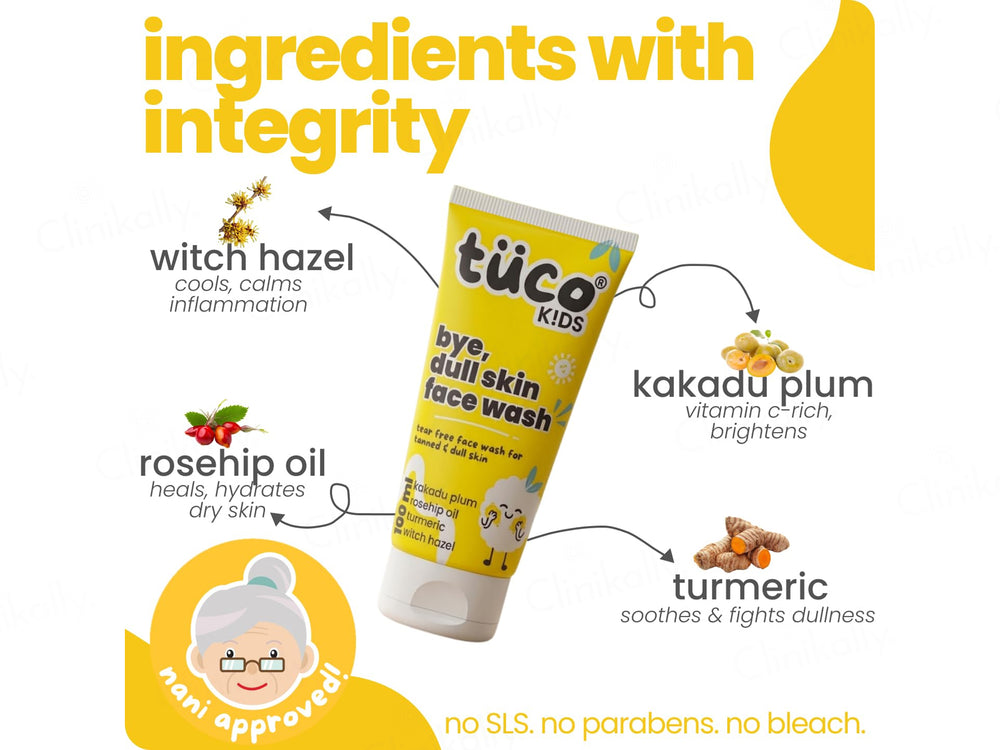 Tuco Kids Bye Dull Skin Face Wash